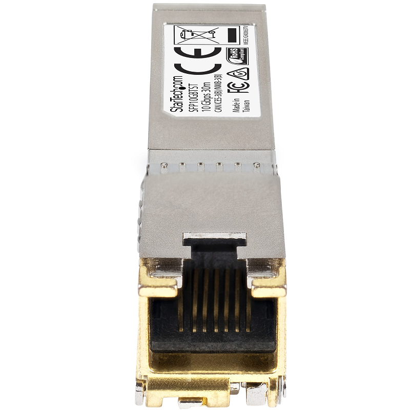 StarTech SFP10GBTCST SFP to RJ45 Cat6/Cat5e Transceiver
